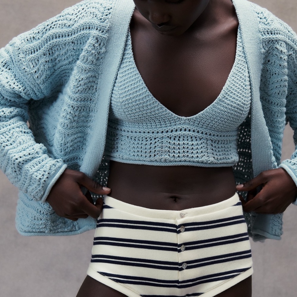Zara Knit Jacket - Picture 3 of 4